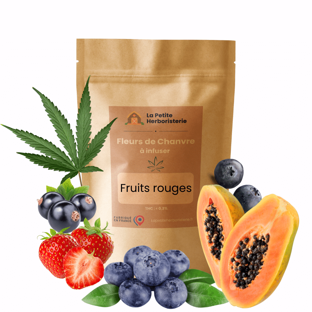 tisane infusion cbd fruits rouges